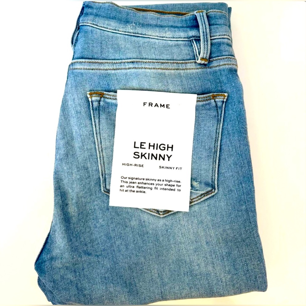 Frame - Le High Rise Skinny Jean - Picture 1 of 4